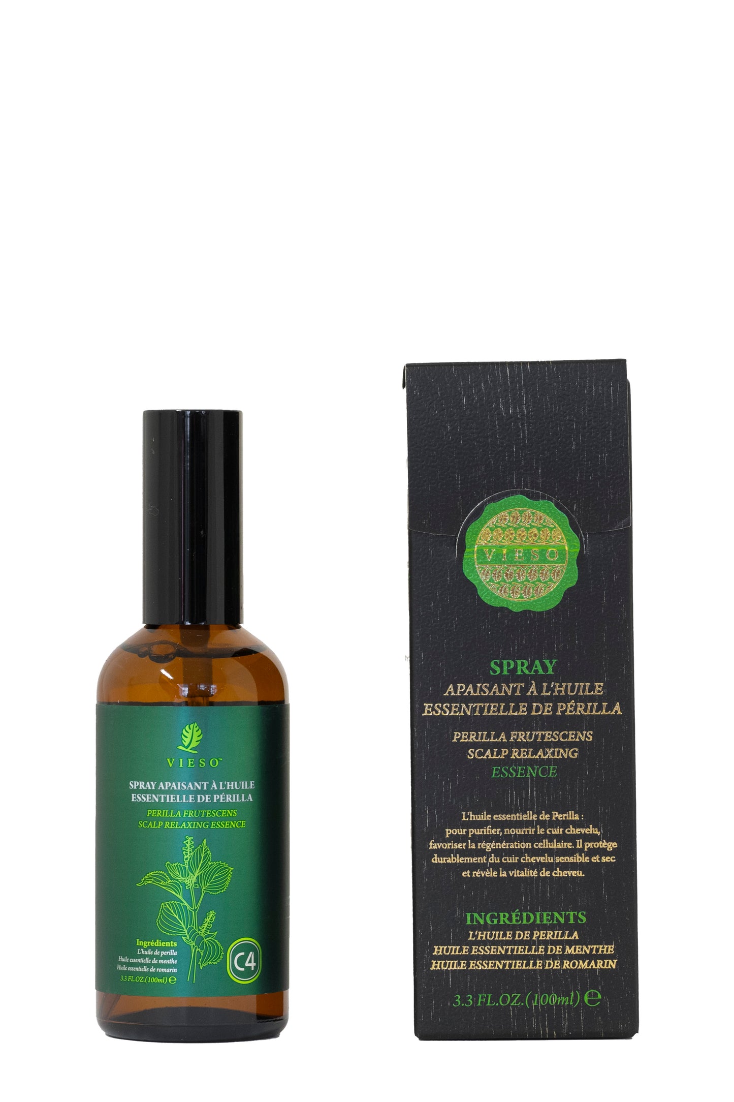 Vieso Perilla Frutescens Scalp Relaxing Essence - Tasapainoittava seerumi hiuspohjalle