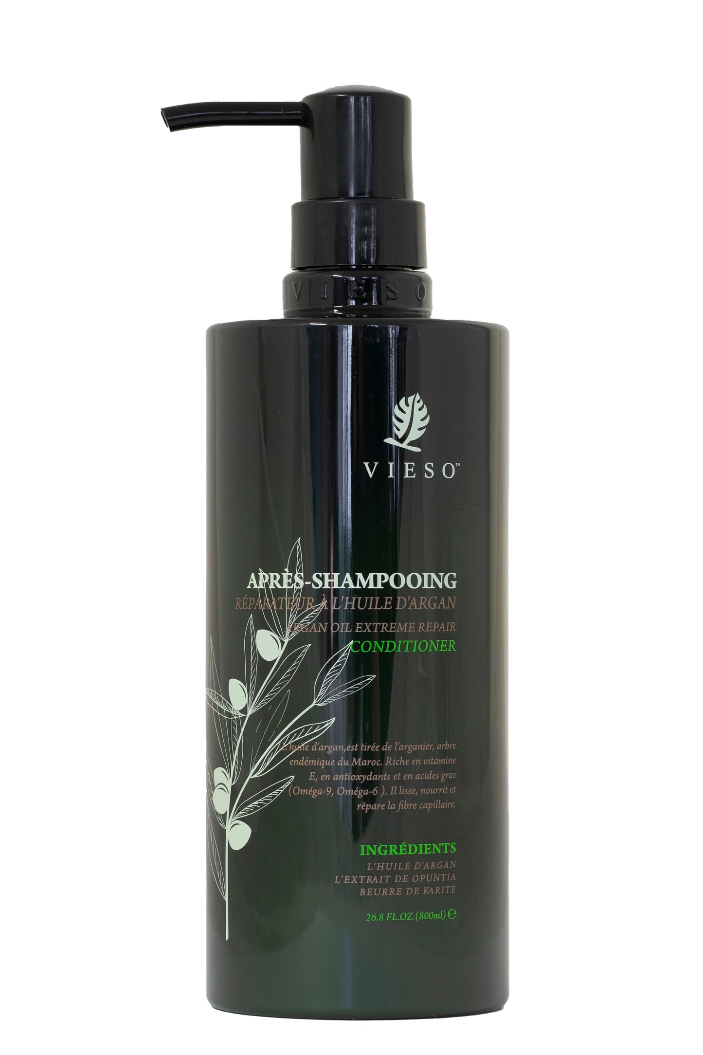 Vieso Gift Box -Kuiville ja karheille hiuksille-Argan Oil Shampoo & Hoitoaine