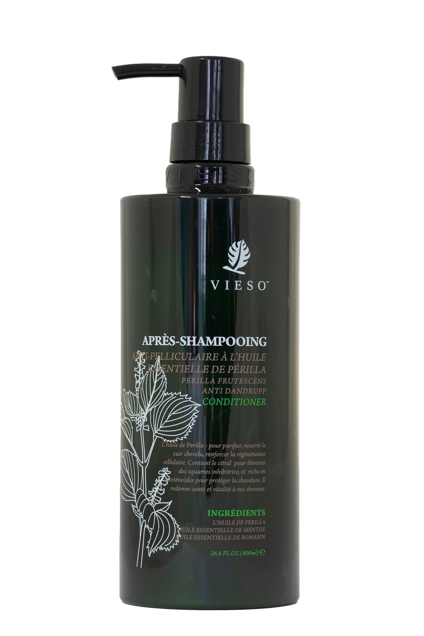 Vieso Gift Box -Hilseilevälle ja rasvoittuvalle hiukselle -Perilla Shampoo & Hoitoaine