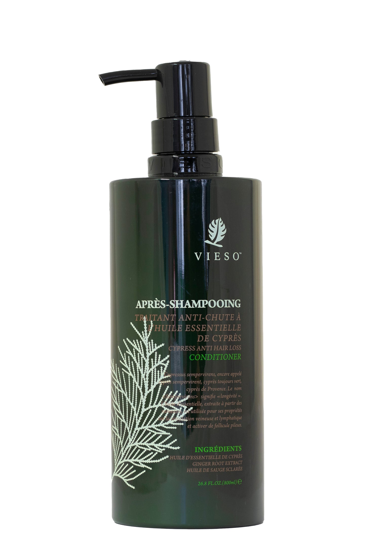 Vieso Gift Box -Hiustenlähtöön ja ravitsemiseen -Cypress Shampoo & Hoitoaine