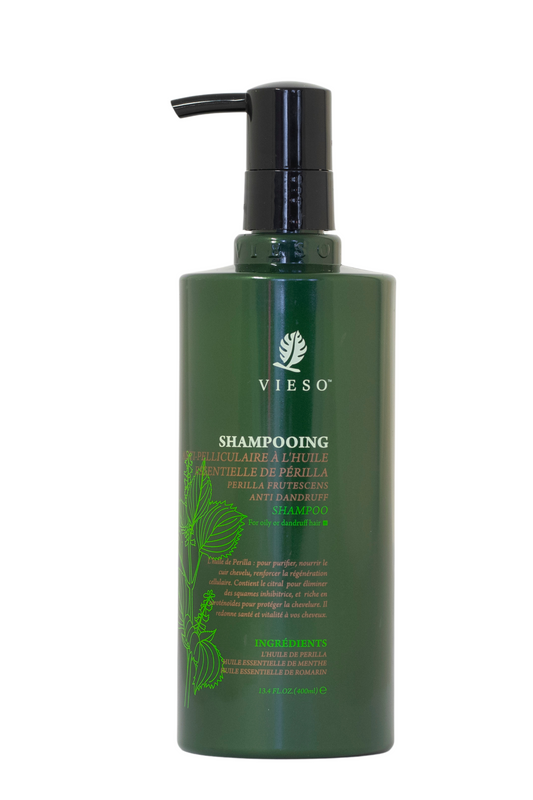 Vieso Perilla Frutescens Anti Dandruff Shampoo-Hilseilevälle ja rasvoittuvalle hiuspohjalle